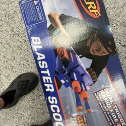 Nerf Dual Shooter Scooter Brand New