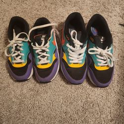 Matching Nike kid shoes