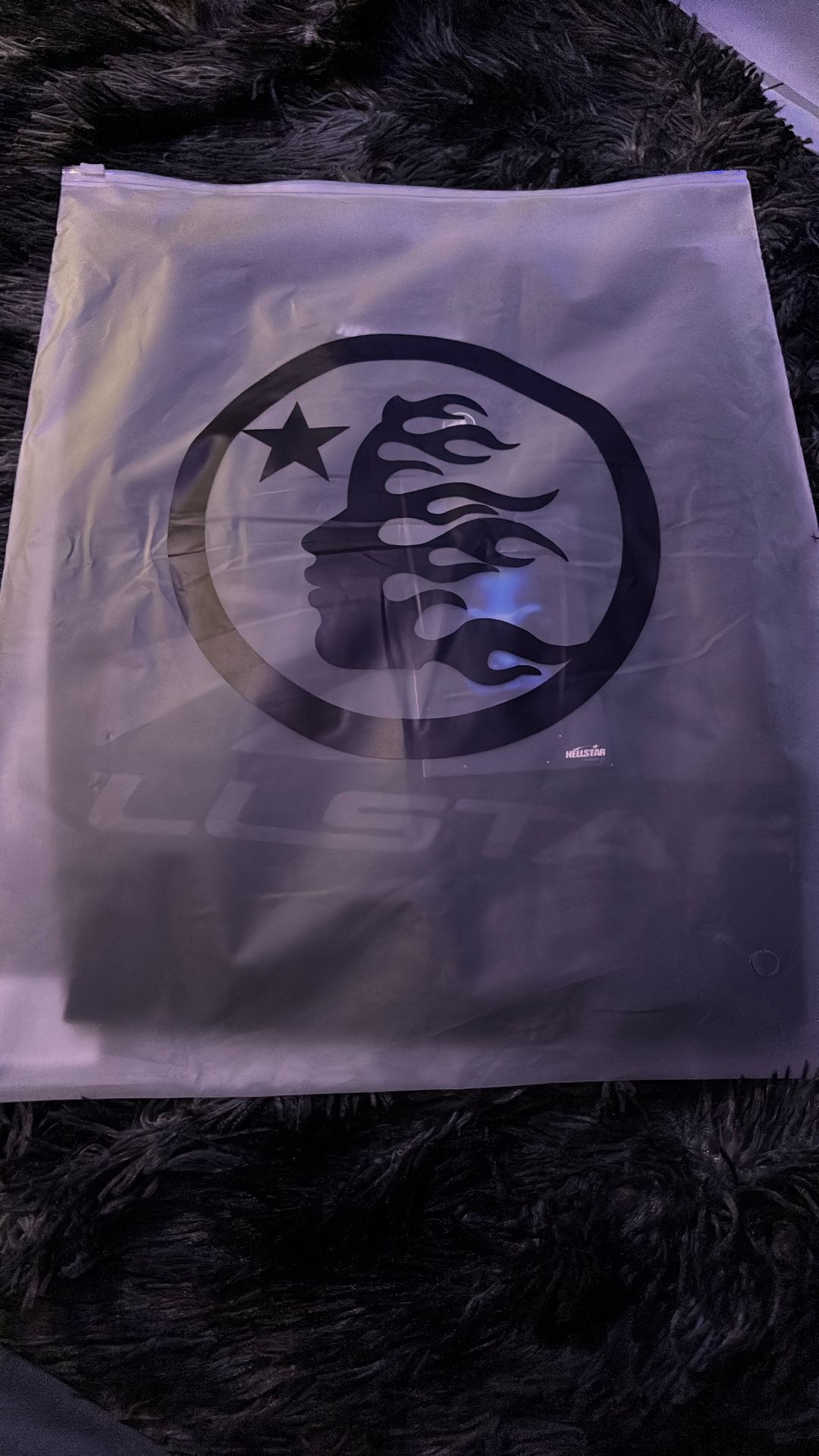 Hellstar Tee, Black, Large, Men’s