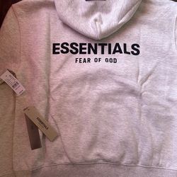 Essentials fear of god, LIGHT OATME, size M