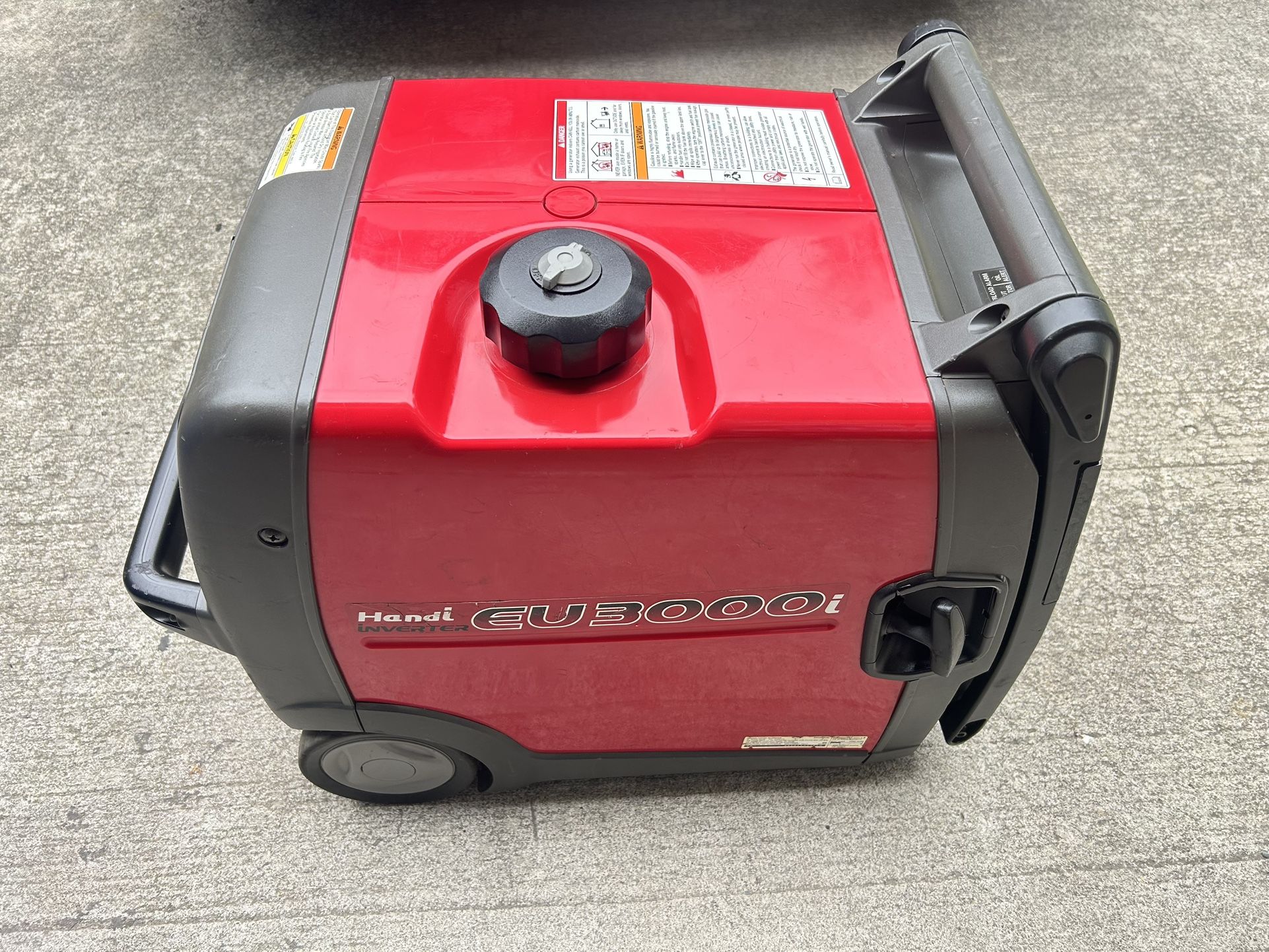 Honda eu3000i Generator Super Quiet Model