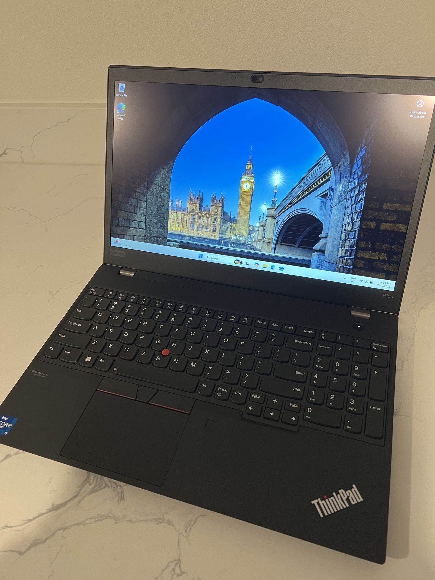 Lenovo ThinkPad P15s GEN2i 15.6” TOUCH i7 1185G7 48GB 512GB SSD NVIDIA T500 WIN11 Lenovo Dock