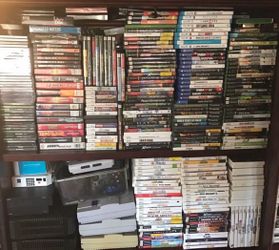 Video Game Reseller Lot NES, SNEE, 64, Sony, Sega over 500 pcs