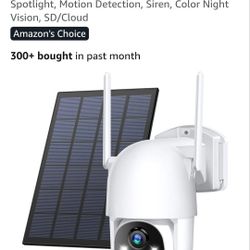 Solar Wireless Security Camera