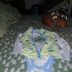 Baby Tshirt And Vest