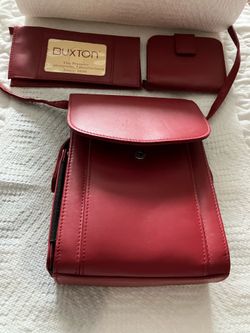 Buxton leather bag