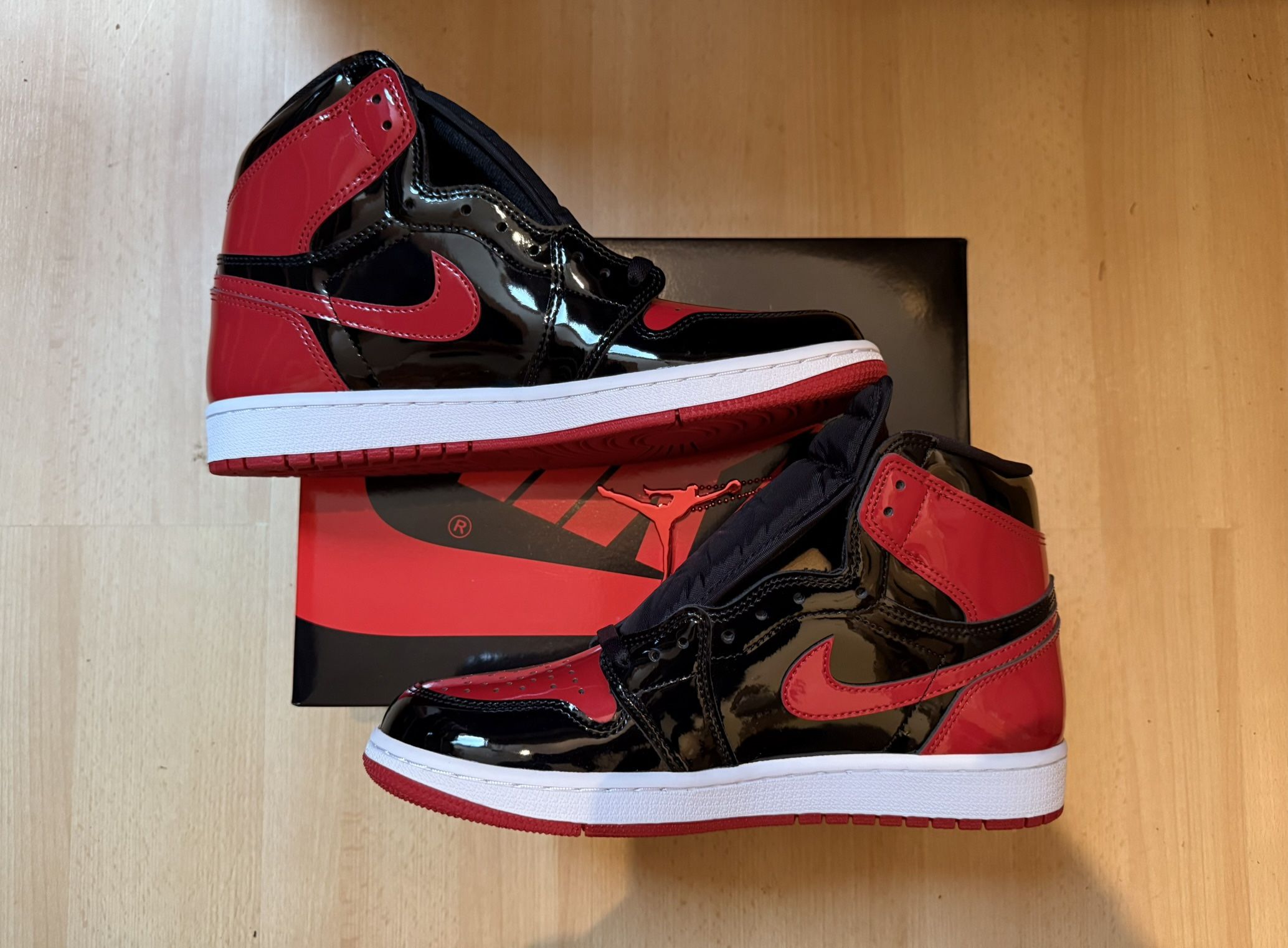Jordan 1 High Retro OG Patent Bred 