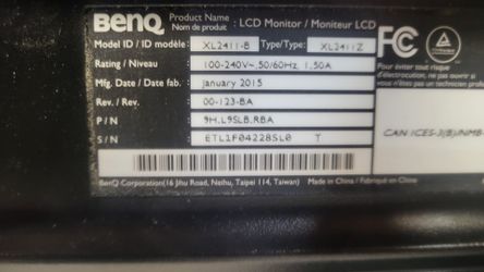 BENQ XL2411-B