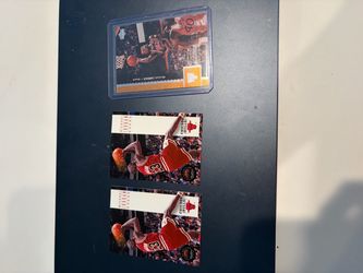Michael Jordan Basketball Cards Lot of 3