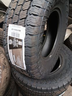 New set of tires 265 70 16 all terrain