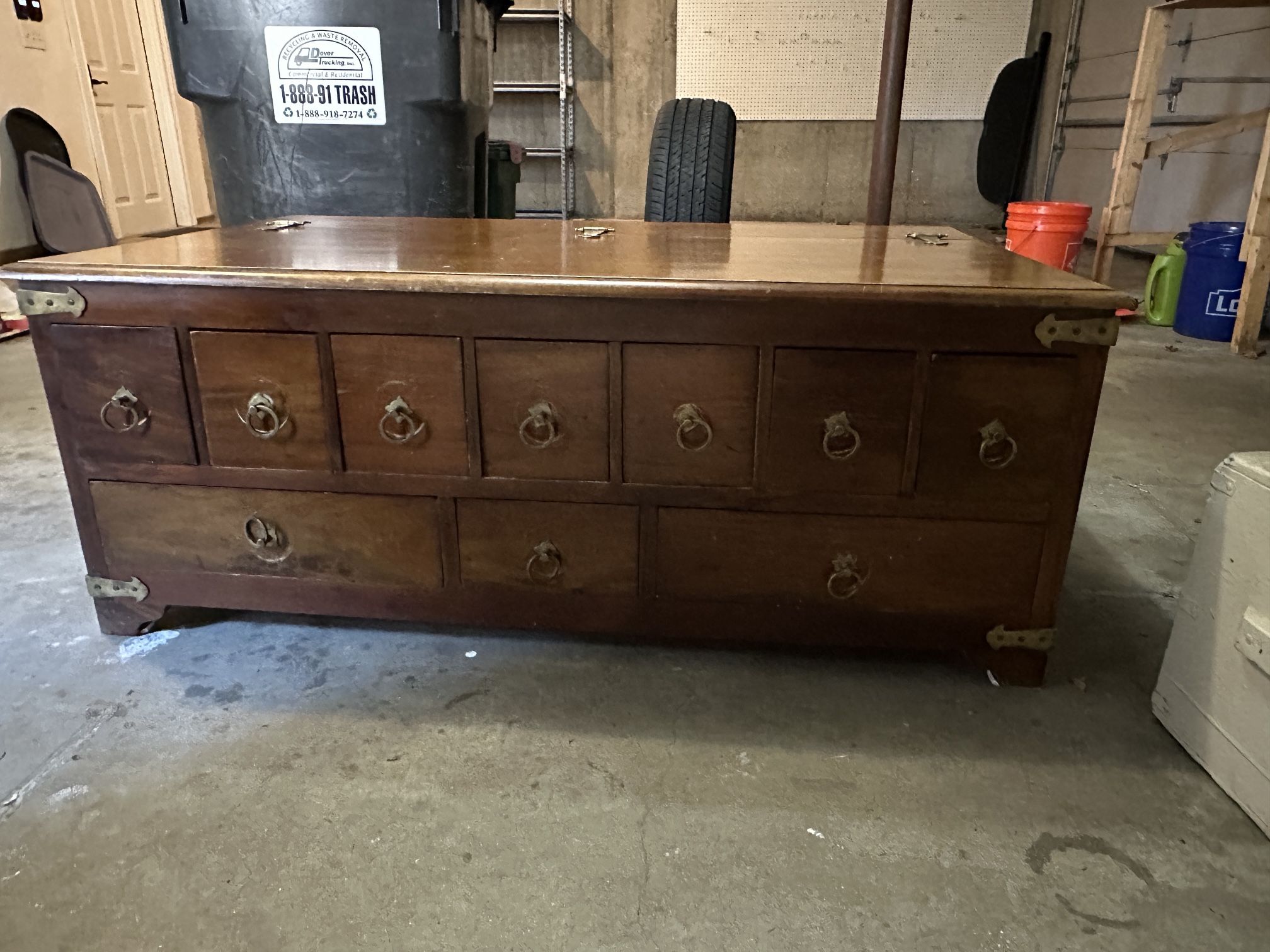 Ethan Allen Coffee Table With Storage