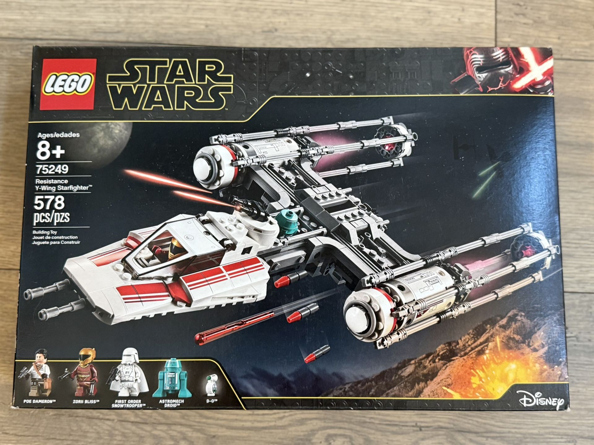 Lego Star Wars 75249 Resistance Y-wing Starfighter