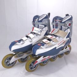 Rollerblade Lightning 8 Men's Inline Speed Racing Skates Size 12.5