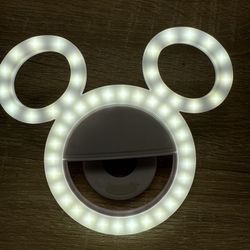 New Mickey Mouse Selfie LED Ring Light $5