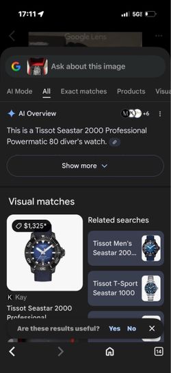 Tissot men watch New
