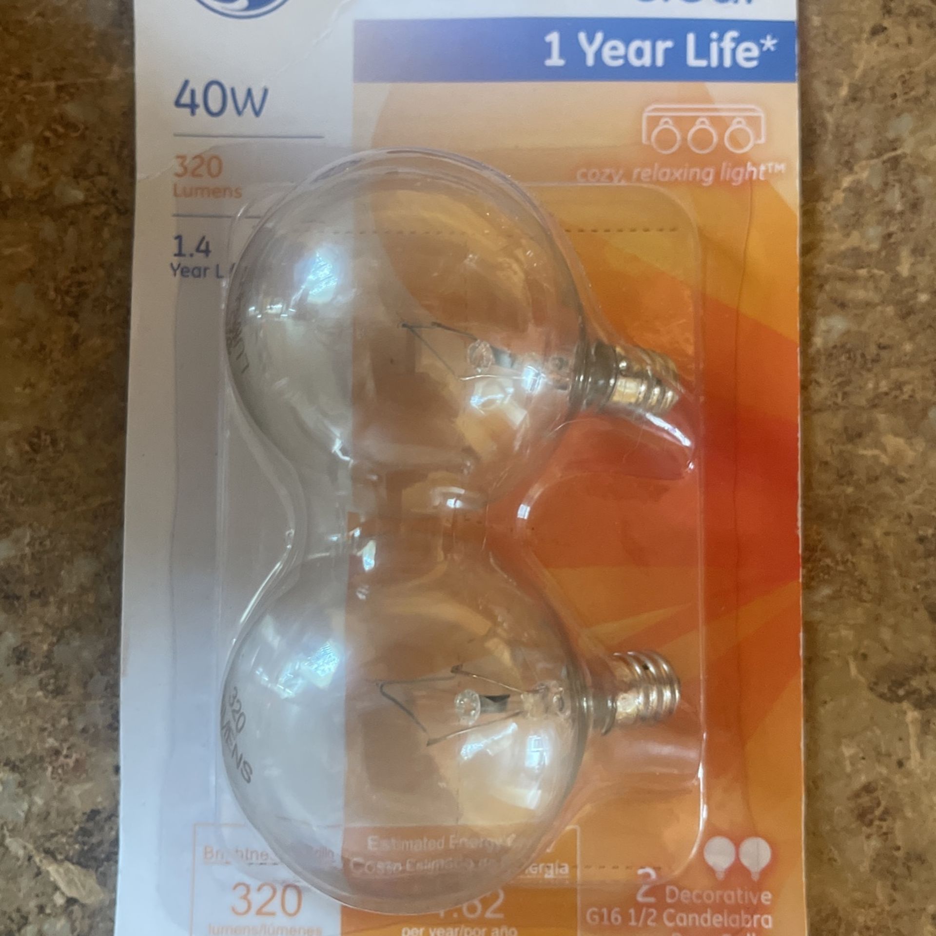 GE Crystal Clear Bulbs 40w for Sale in Gainesville, FL OfferUp