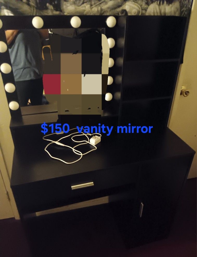 Mirror Vanity (BLACK)