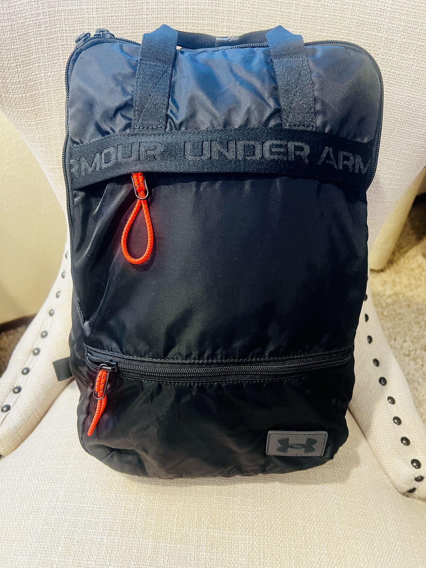 Under Armour Women’s Studio Backpack w/ Neon Coral Accents