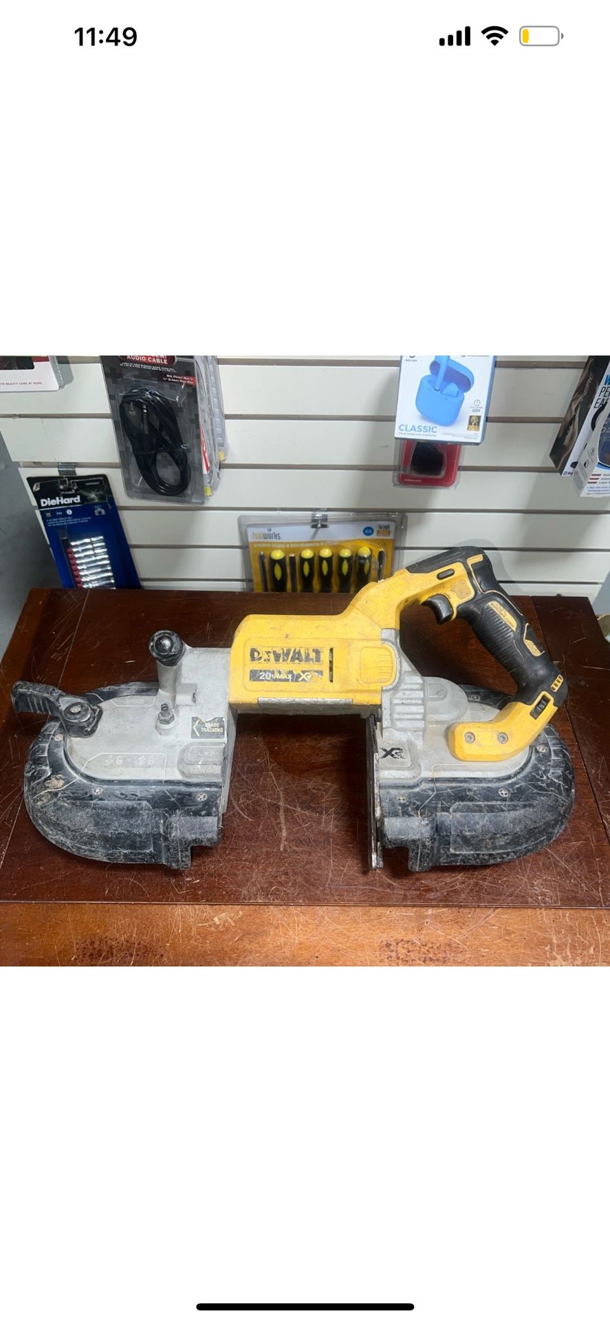DeWalt DCS374 20V Band Saw TOOL ONLY