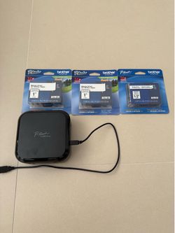 Brother P-Touch Cube Plus Ptouch Label Printer Wireless Bluetooth PT-P710BT Labels Maker Ribbon