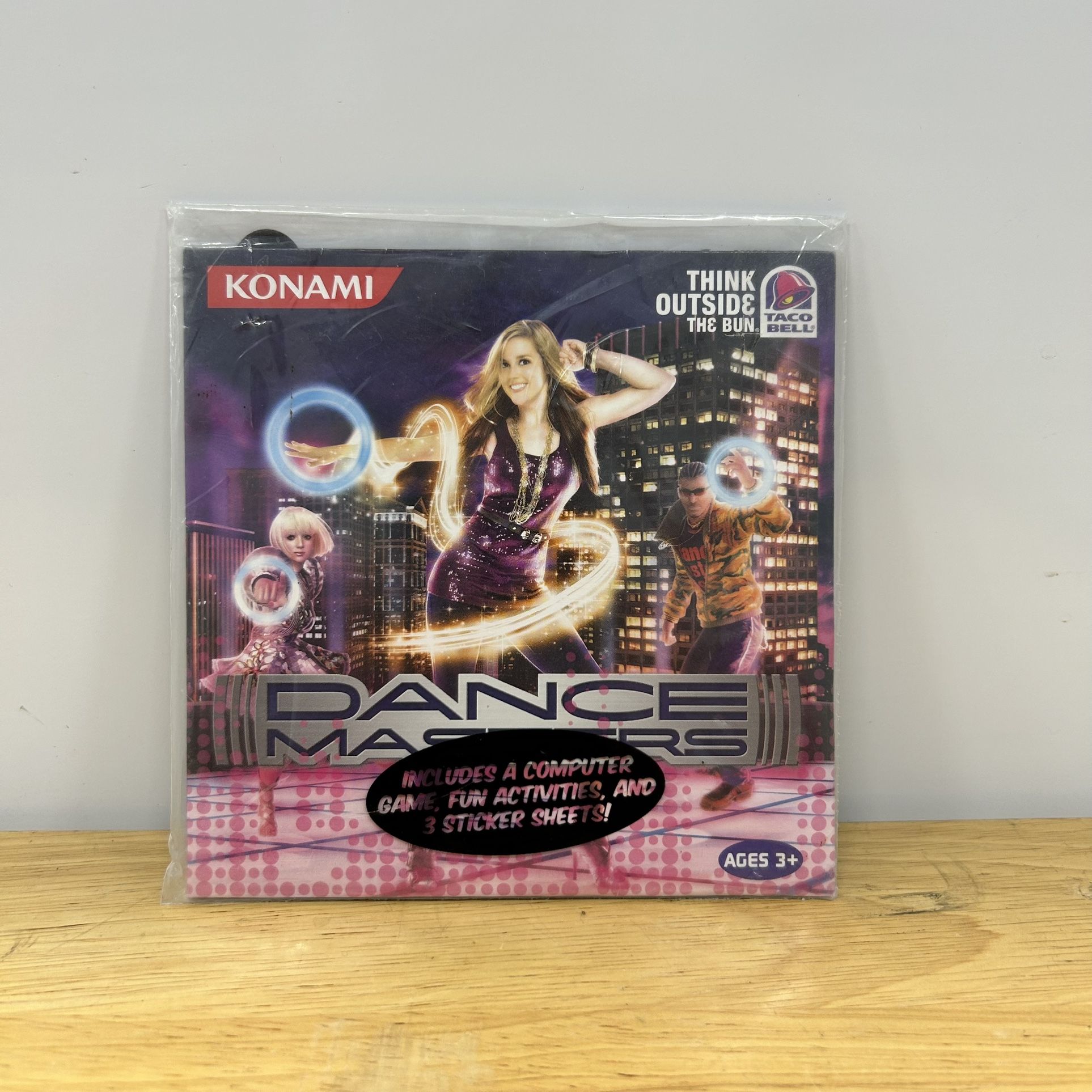 Taco Bell Konami Dance Masters Windows 2011 CD Rom PC Video Game Sealed NEW
