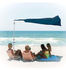 Single pole, beach shade(wind, driven shade) please read description