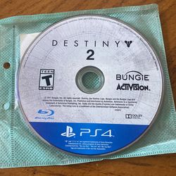 Ps4 Game Destiny 2