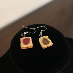 Peanut Butter And Jelly  Earrings