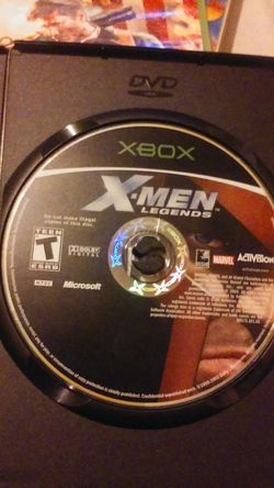 Xbox x-men legends