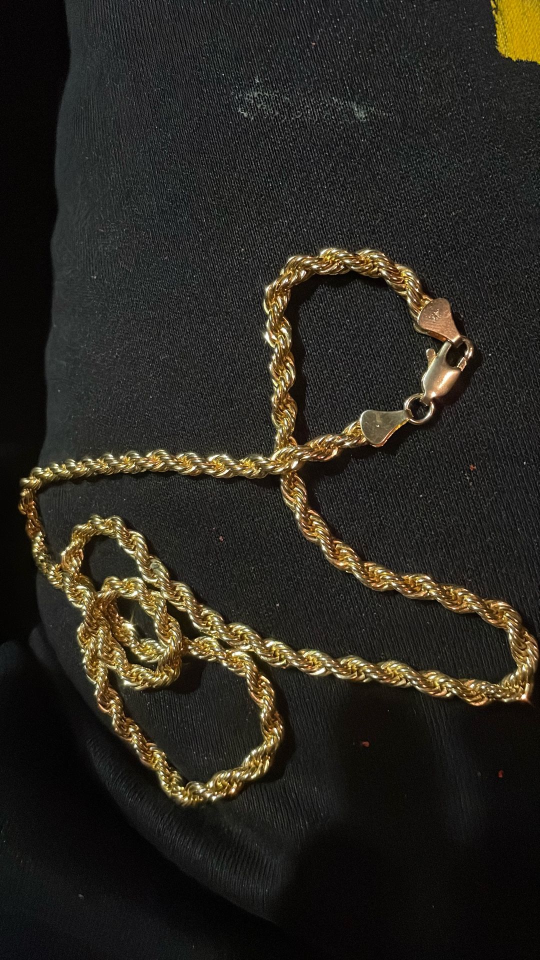 Gold Rope Chain 14k
