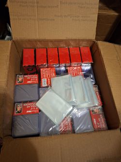 550 ultra pro toploaders 400 card sleeves