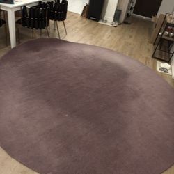 Purple rug
