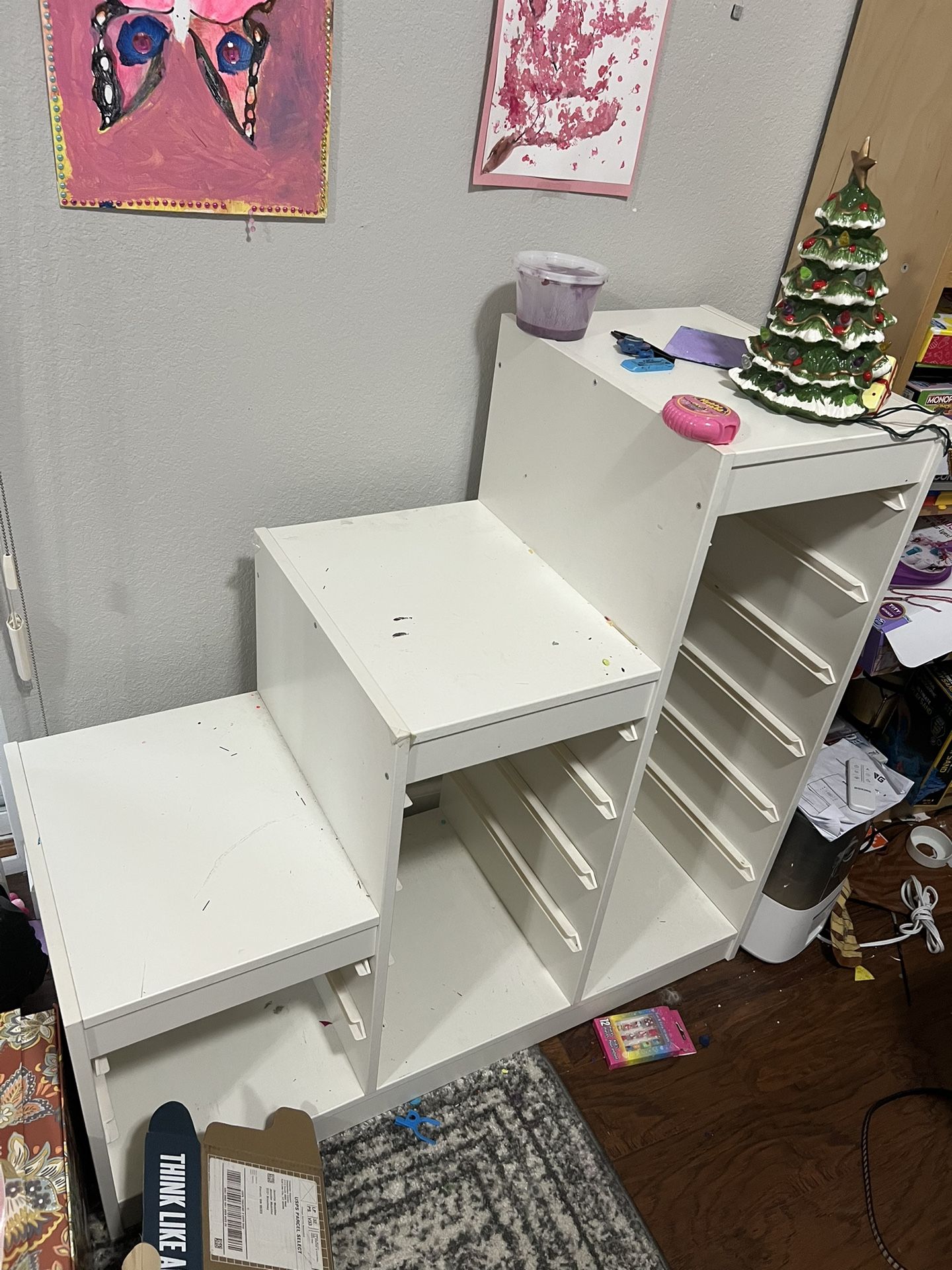 IKEA Kids Storage Shelves As-is
