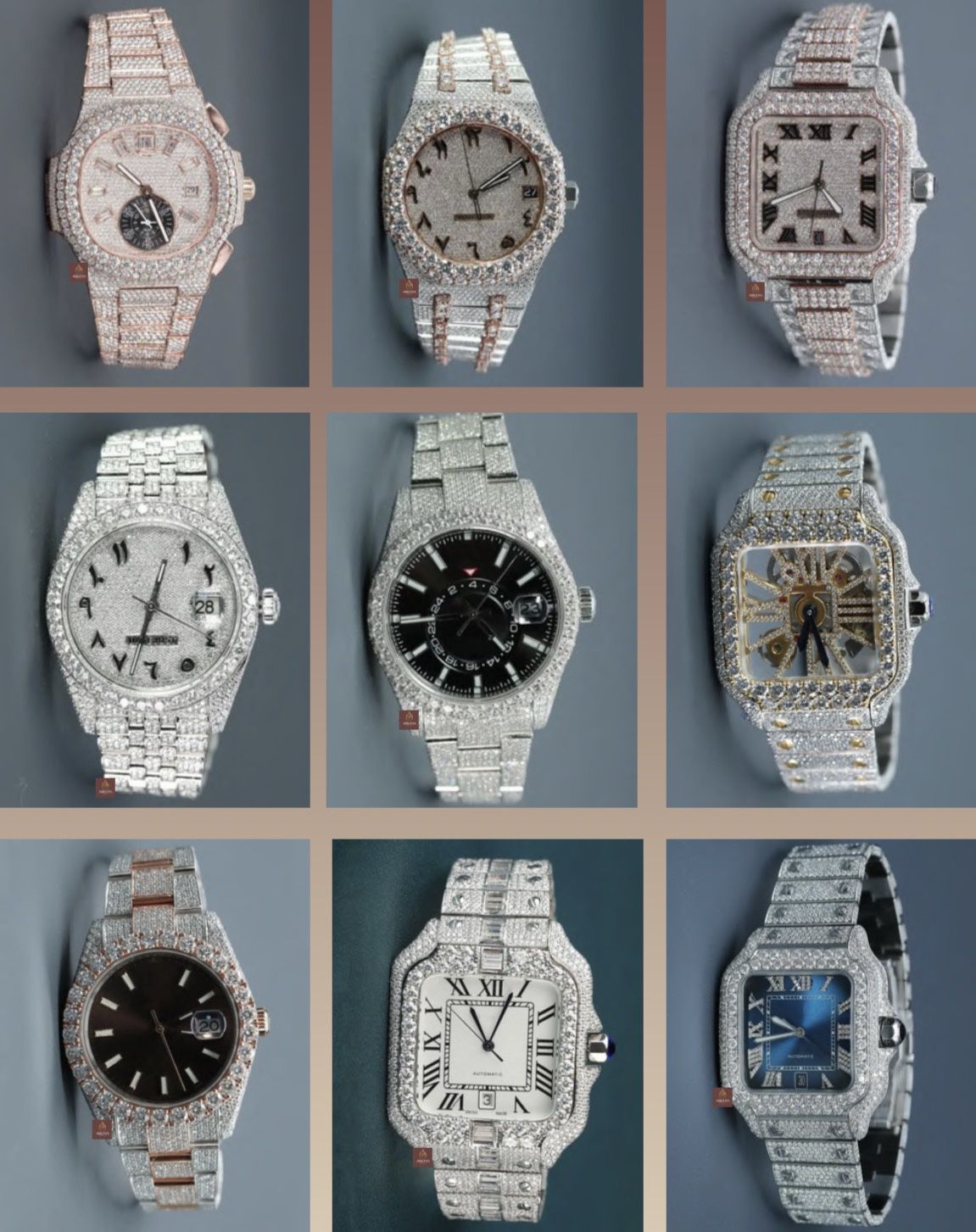VVS moissanite watches