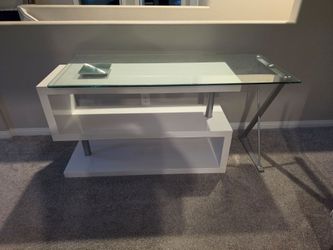 Office Desk, Rotating Desk, 90⁰, 180⁰, glass