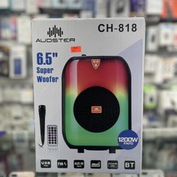 Audster 6.5” Speaker Bluetooth