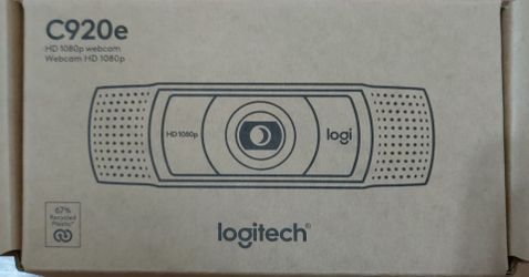 New Webcam Logitech C920e