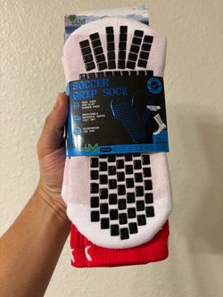 LUX SOCCER GRIP SOCKS 2 PAIRS