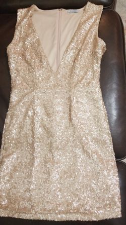 Gold dress