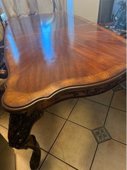 Classic Solid Wood Dining Table