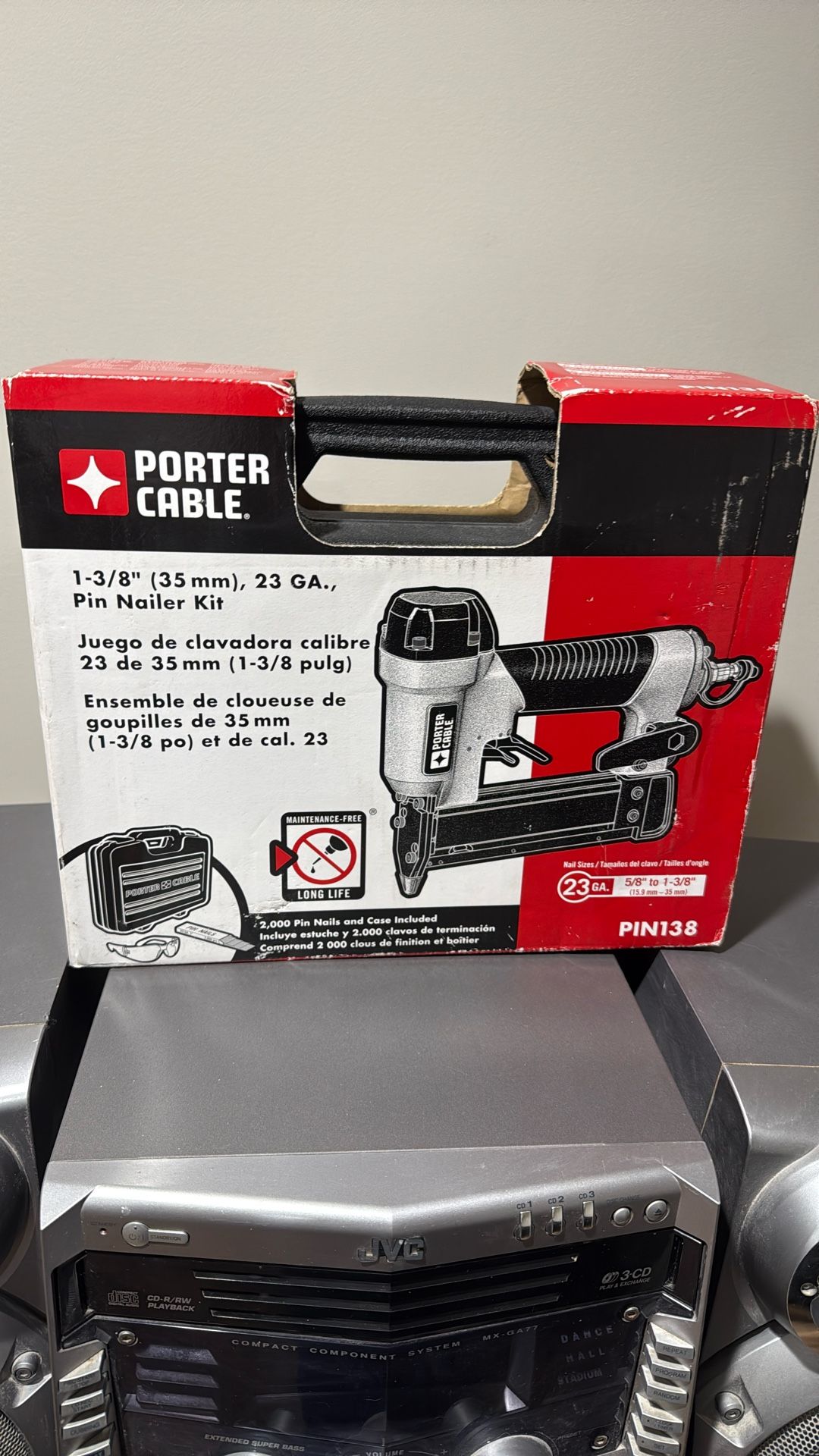 Porter Cable 23-gauge 1-3/8 in Nail Gun