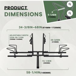 200lb Capacity 2bike Tow Hitch Bike Rack! Ebike. Mtn Bike. Road Bike