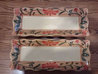 Melamine ML-87 Venetian 17"X6 3/4" Rectangular Tray