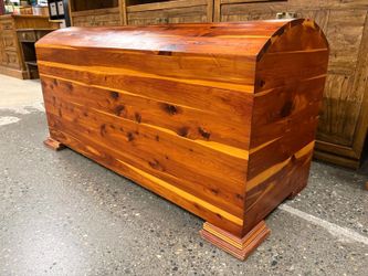 Red Cedar Dome Top Storage Trunk