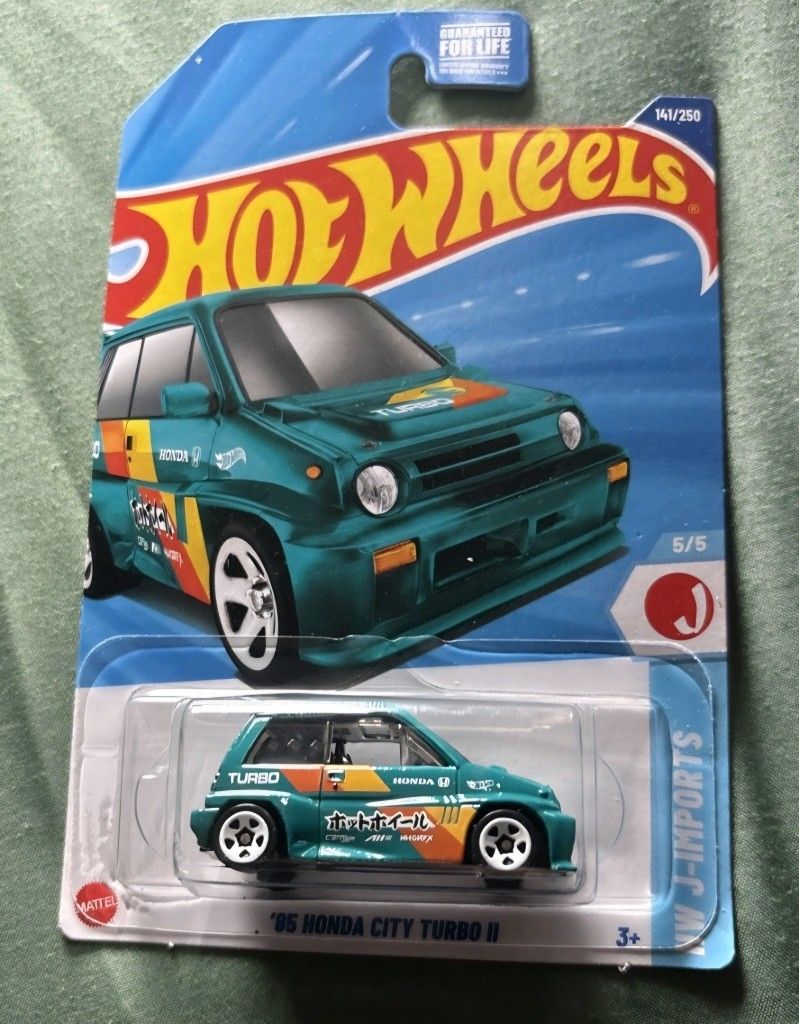 Hot Wheels F Case 85 Honda City Turbo II Treasure Hunt