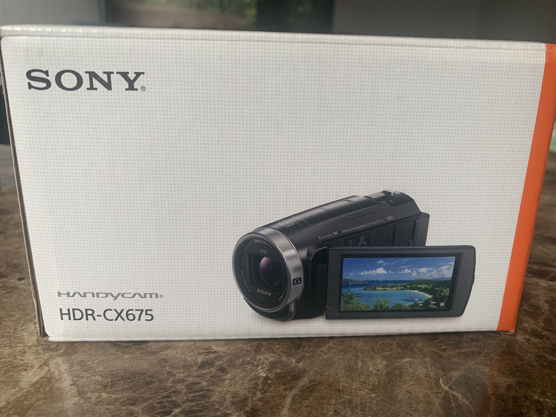 CAMERA BUNDLE - Sony Handycam HDR-CX675 Digital Camcorder - 3" - Touchscreen LCD