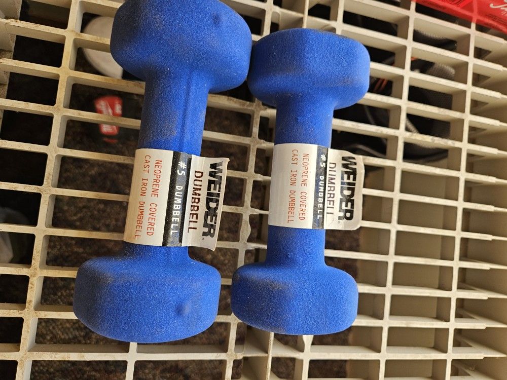Weider Light Dumbells  New And Used