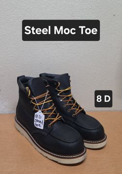 Duradero Work Boots sz8D Steel Toe