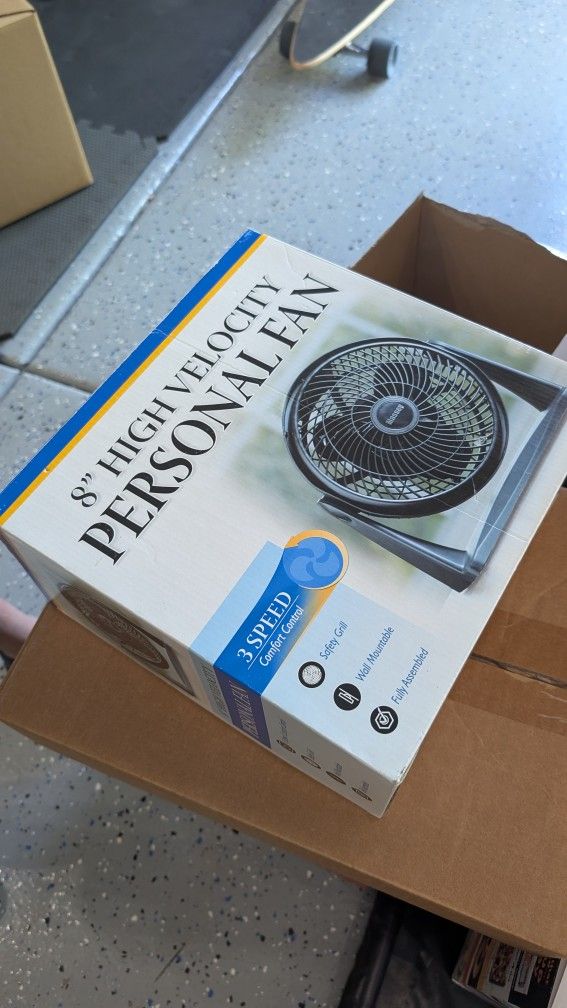 8 Inch High Velocity Fan