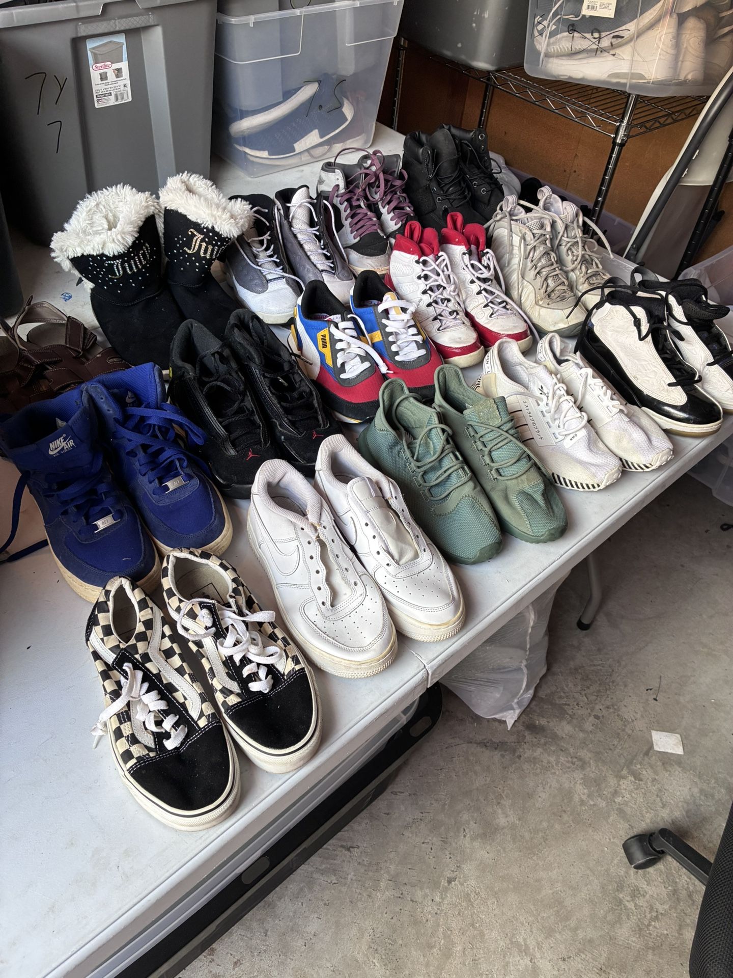 Sneakers Shoes Size 5 Kids $10-$20 Each